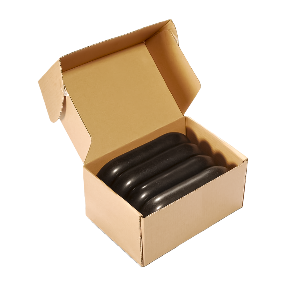 Conjunto de 4 Pedras Quentes Basalto (Extra Grande)
