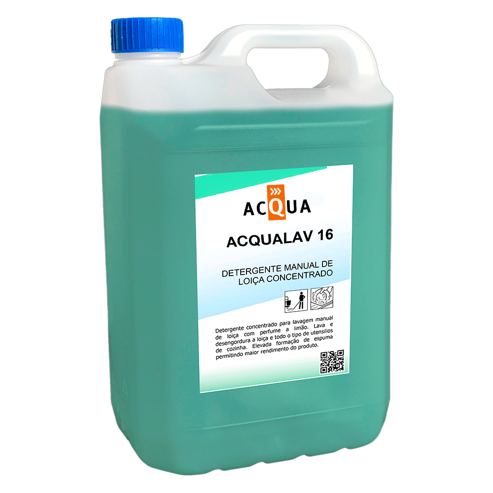 Acqualav 16 - Concentrated Manual Dishwasher (5 L)