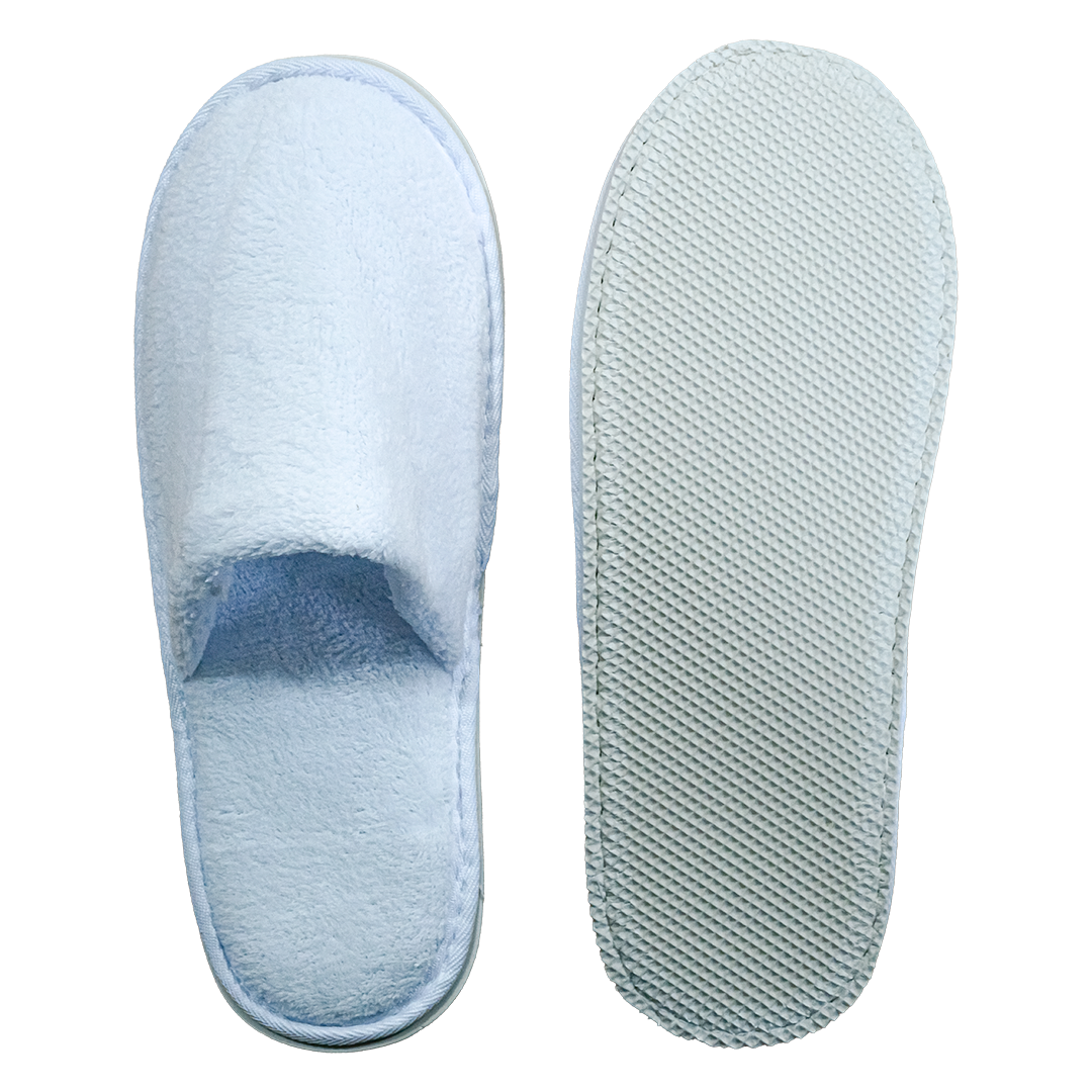Chinelo de Quarto de Algodão com Sola Borracha (100 pares)