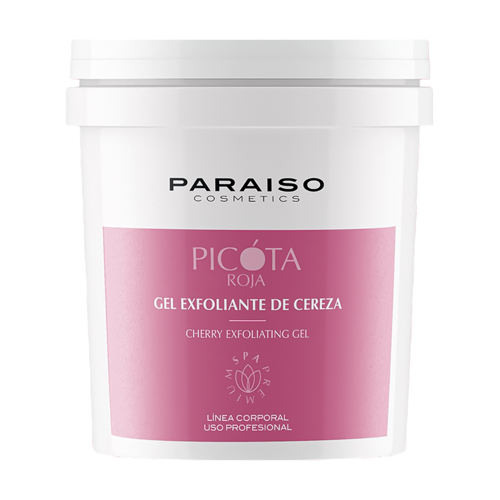 Gel exfoliante de cereza y cáscara de nuez (500 ml)