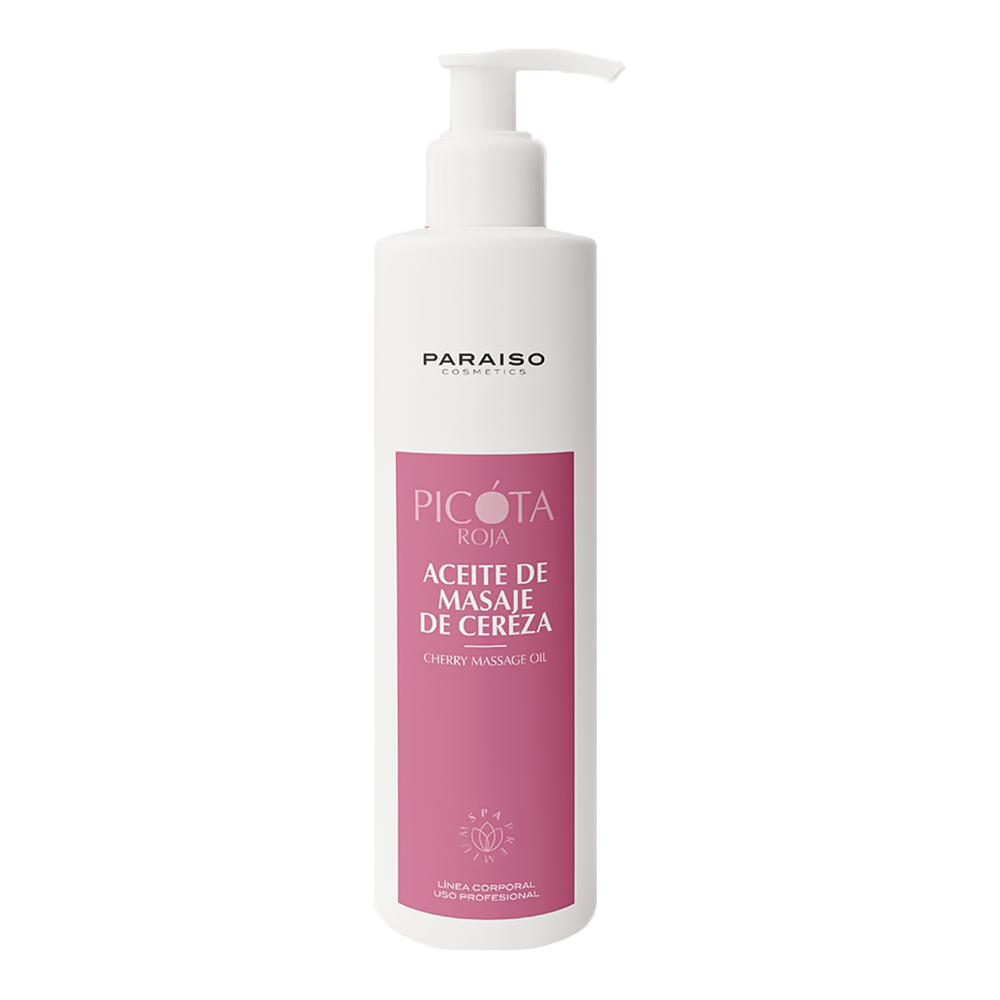 Paraíso - Óleo de Massagem de Cereja Vermelha (500 ml)