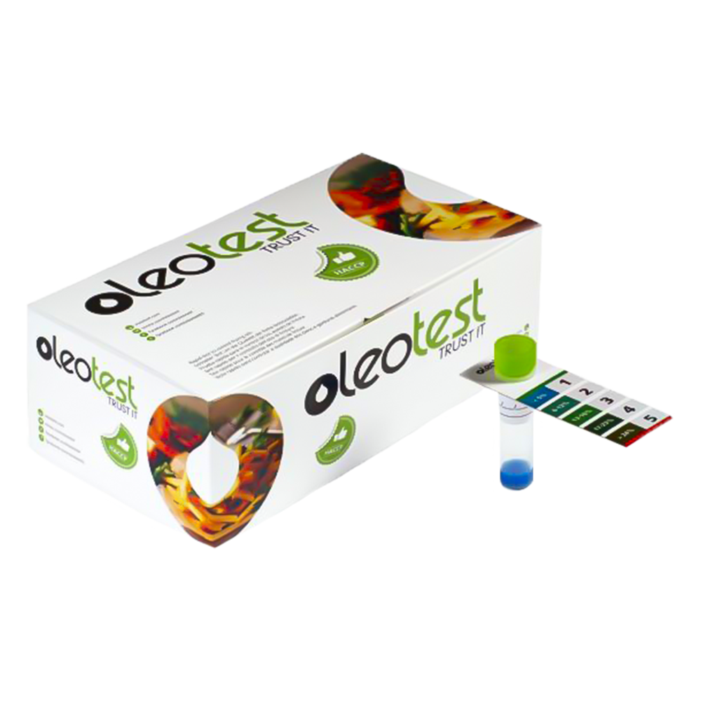 Oleotest - Kit para Controlo de Óleos (50 testes)