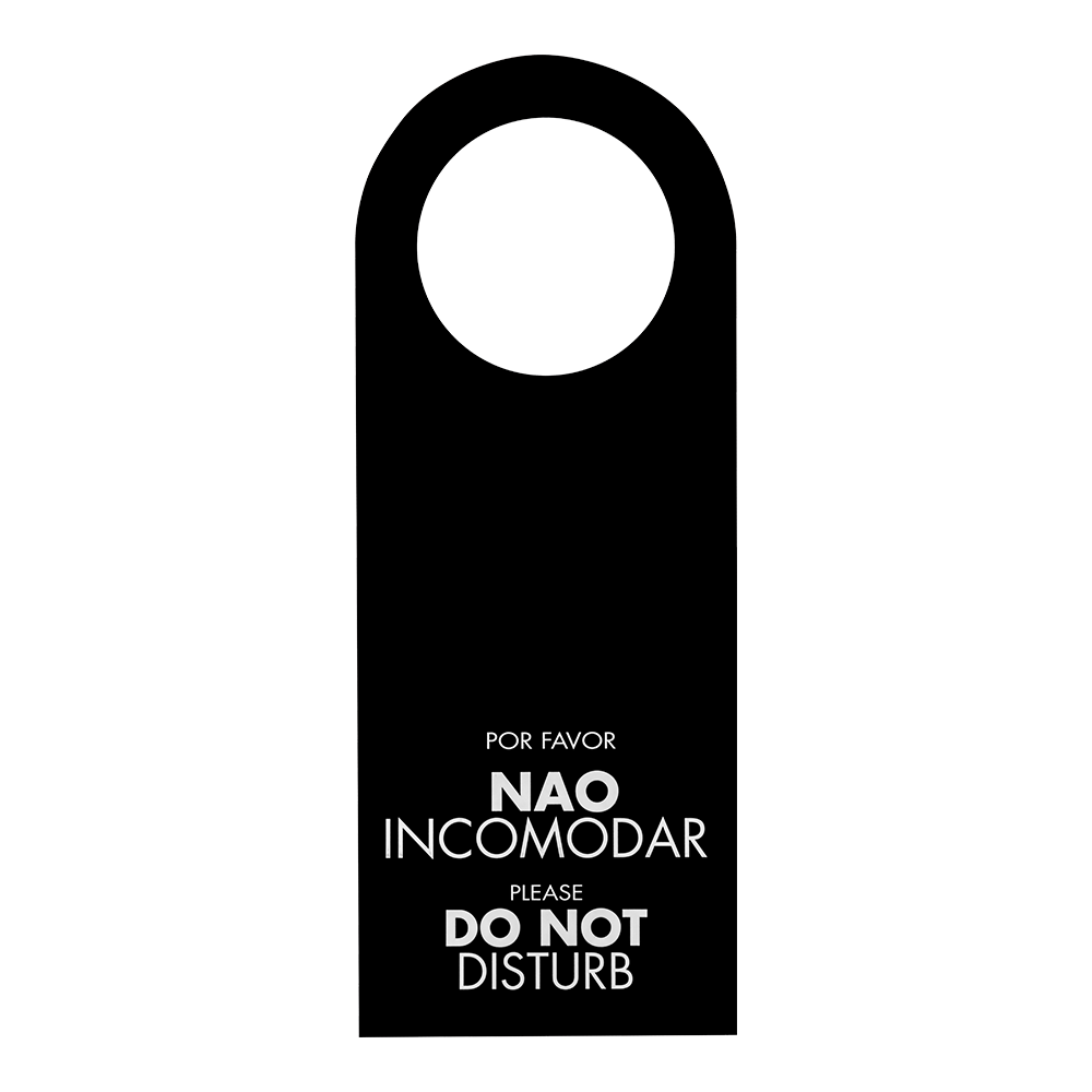 Pendurável "Não Incomodar" - Caixa de 100 Unidades