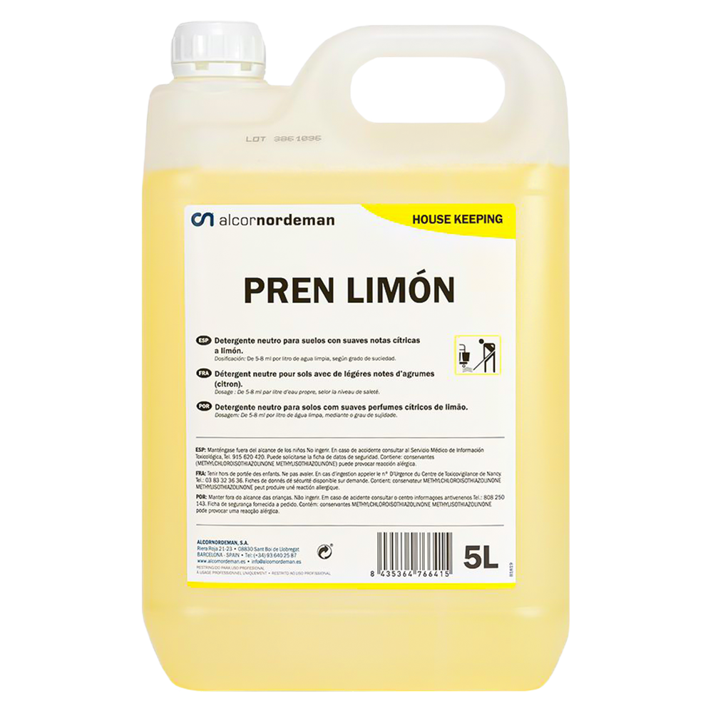Pren - Detergente Pavimentos Neutro com Aroma (5Kgs)