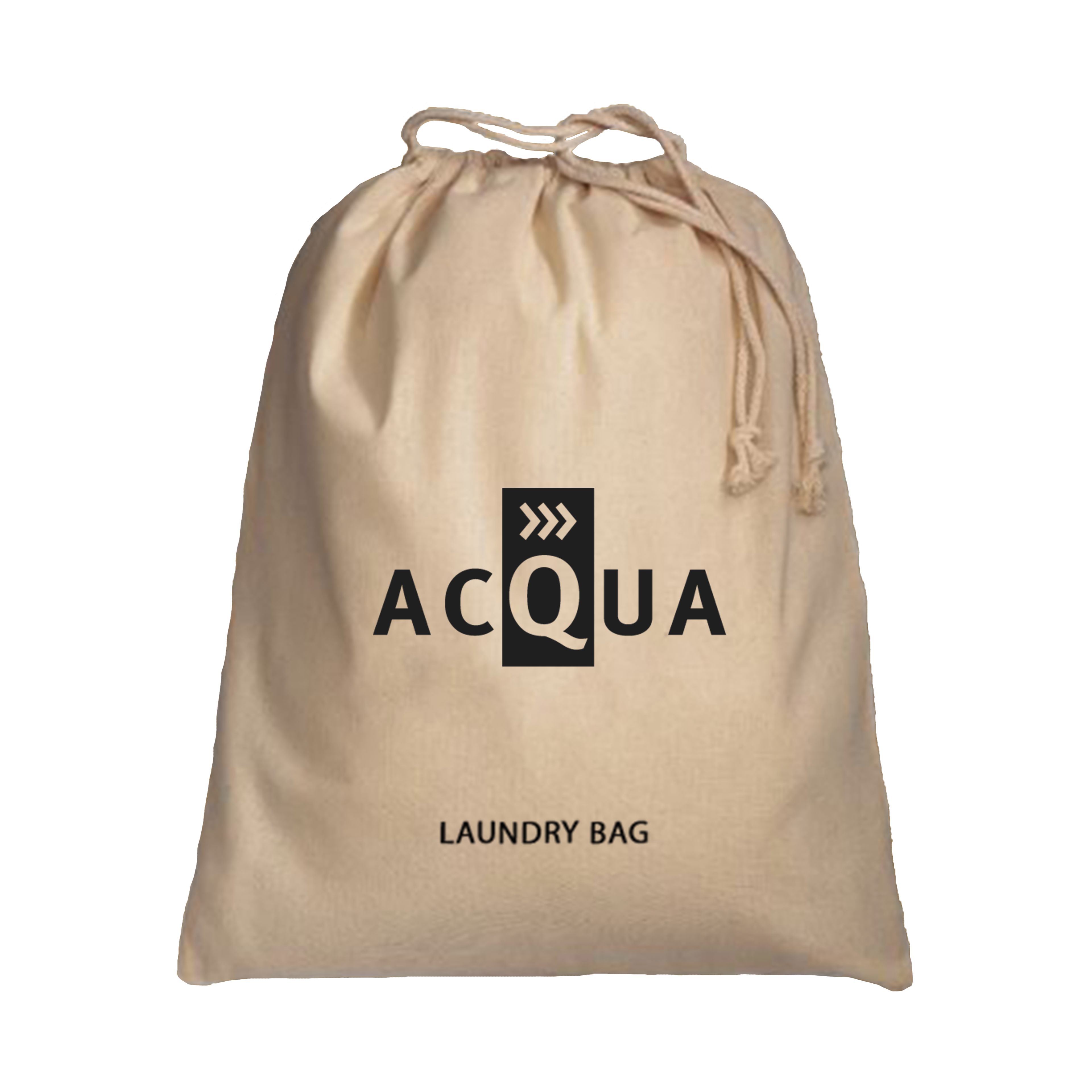 120g Cotton Laundry Bag with Tie - 40x50cm