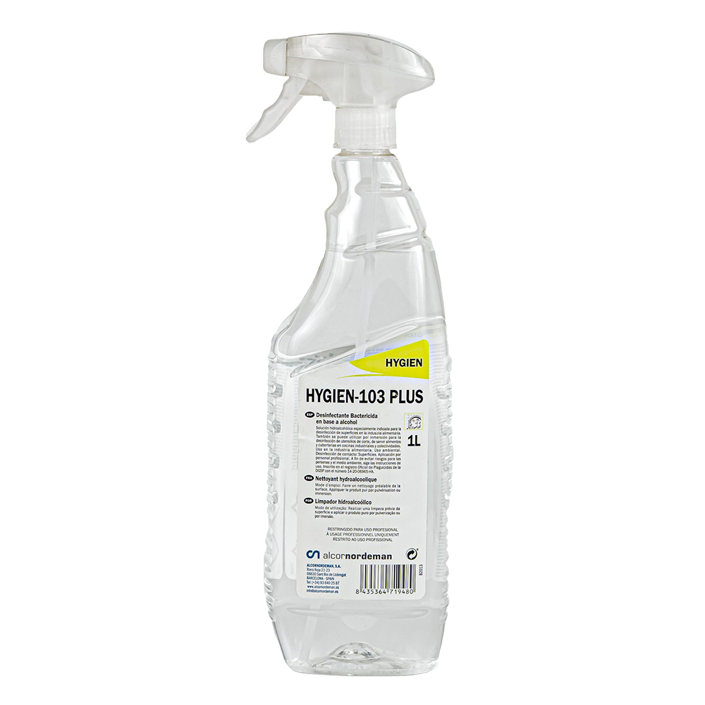 Hygien 103 - Desinfetante Hidroalcoólico para superfícies