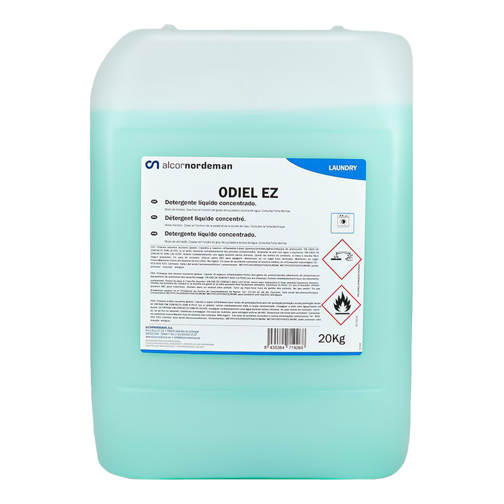 Odiel EZ - Detergente Líquido Enzimático (20Kgs)